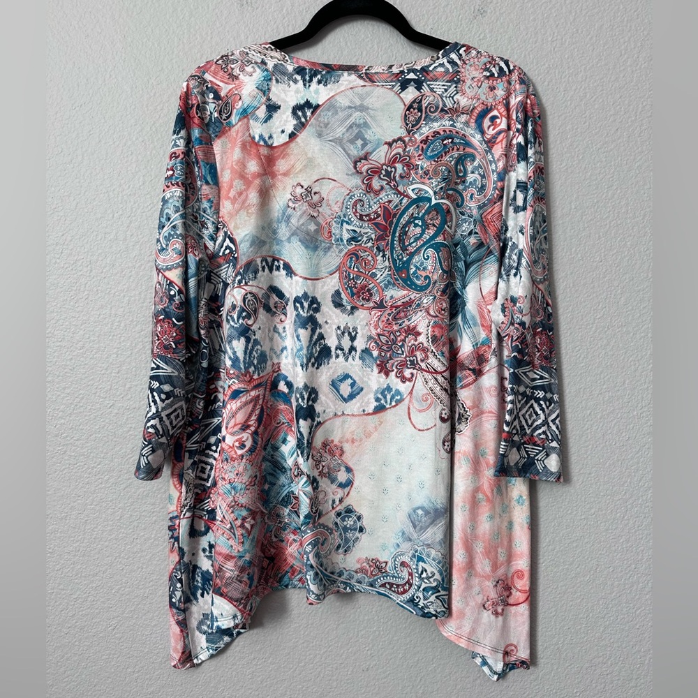 Chico’s Drop-Shoulder Tunic - Picture 2 of 7
